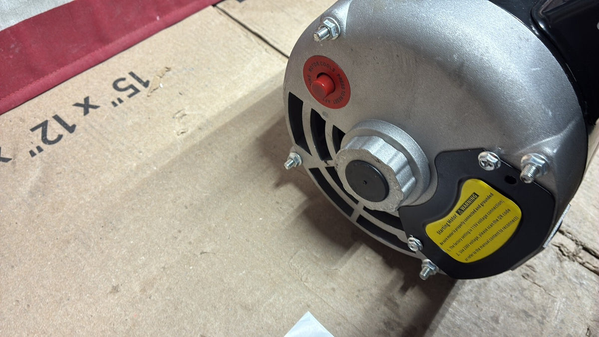2HP SPL A/C Electric Motor 115/230V 10/20Amp 3450RPM 5/8" Key Shaft DP120256SL
