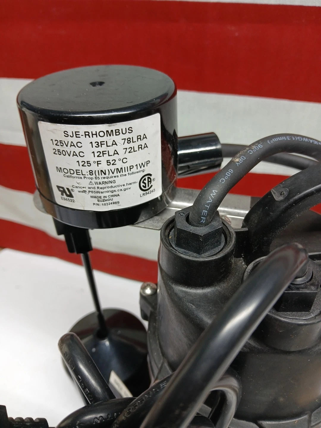 Everbilt 1/4 HP Aluminum Sump Pump Vertical Switch