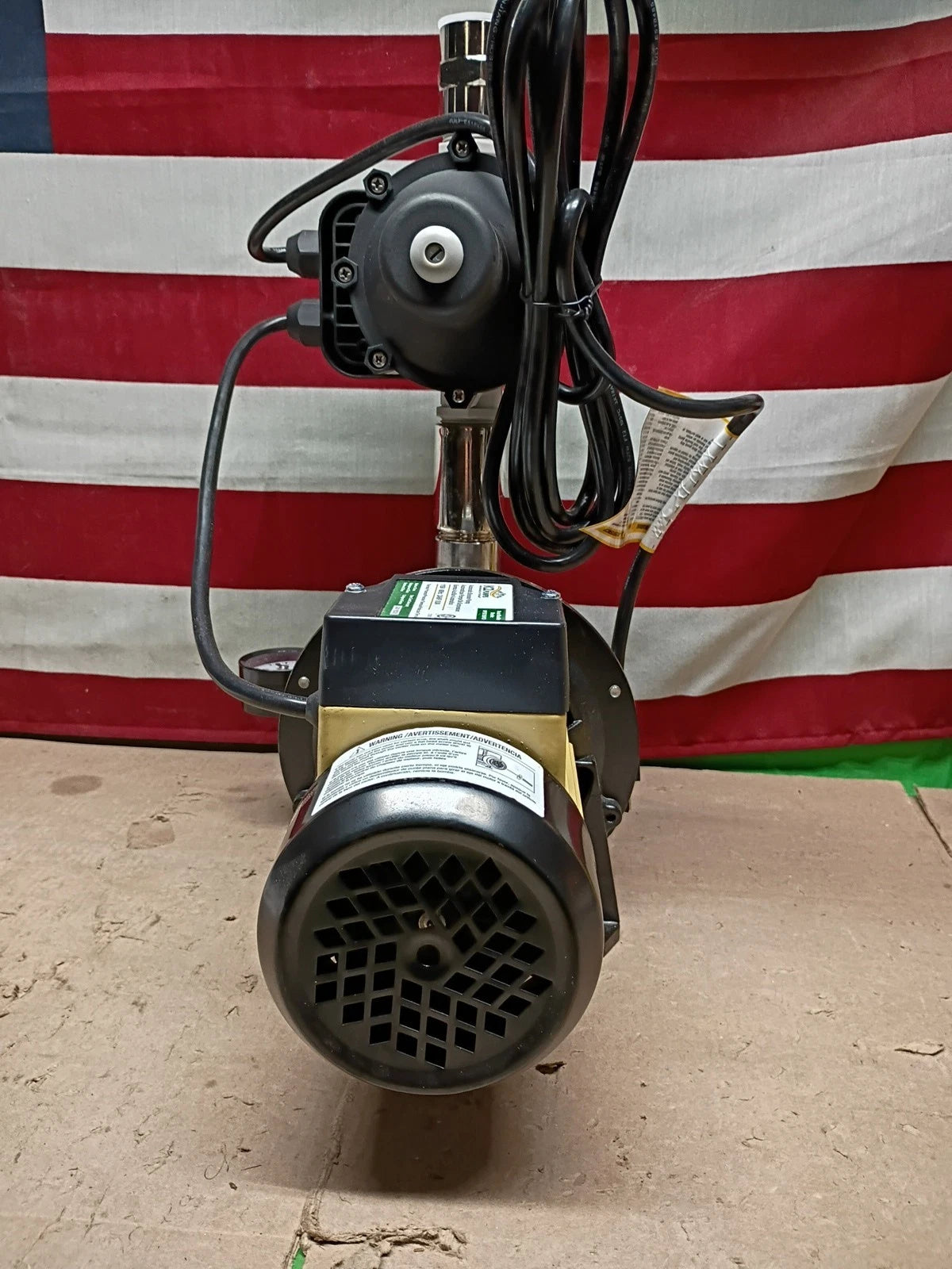 K2 Pumps WPSO7505PCK Automatic Booster Pump 3/4 Hp Lead Stainless Steel 115V