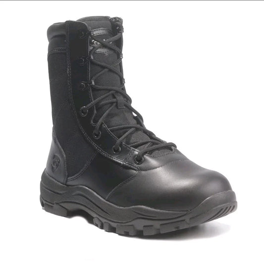 Galls 8" Duty Work Boots Men's Sz 10M Black Leather Soft Toe Tactical Lace Up