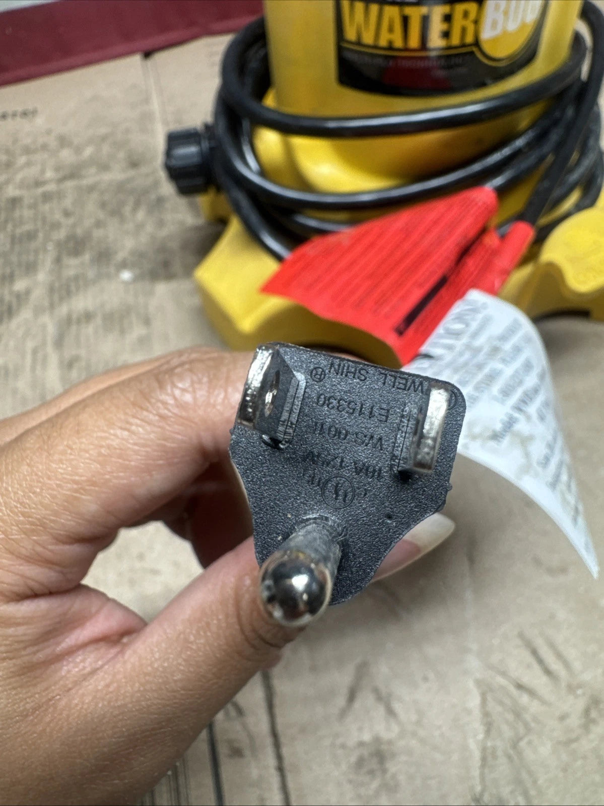 Wayne 1/6 HP WaterBUG Submersible Utility Pump with Multi-Flo Technology USED.