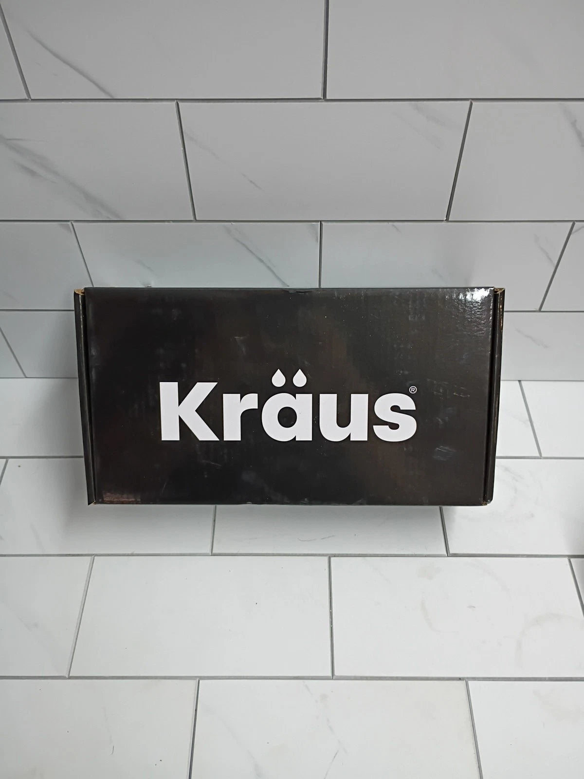 Kraus KSD-53SFSMBMB Kitchen Soap Dispenser stainless steel Matte Black/Steel New