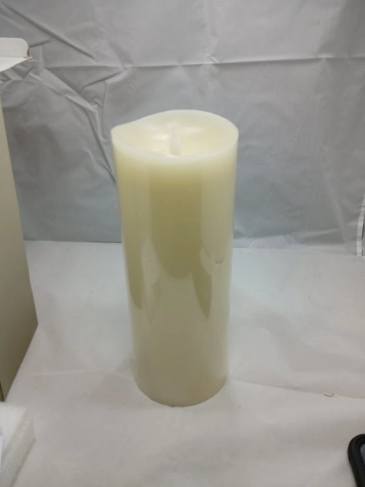 Softflame Flameless LED Candles w/ Remote, 4"x10" Flickering 3D Moving Flame