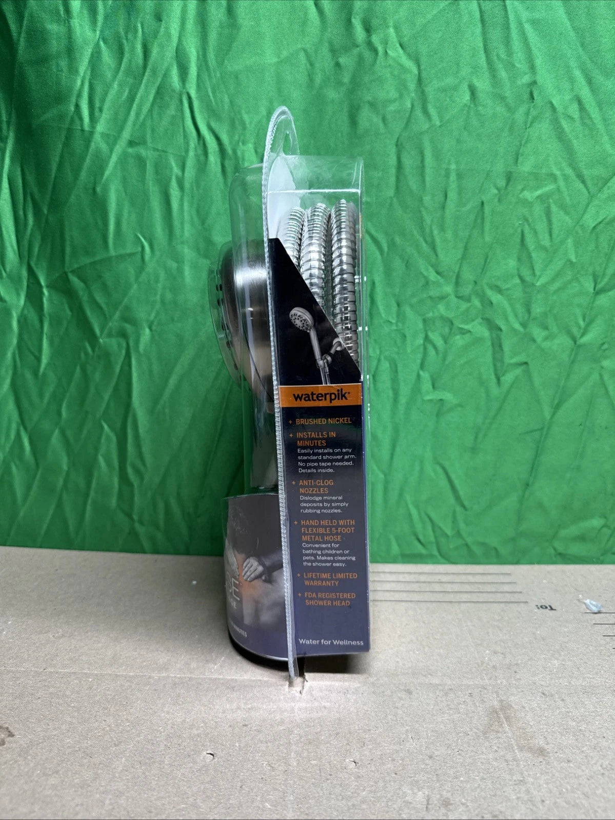 Height Select 7-Spray Patterns With 1.8 GPM 4 In. Height Select Wall Mount