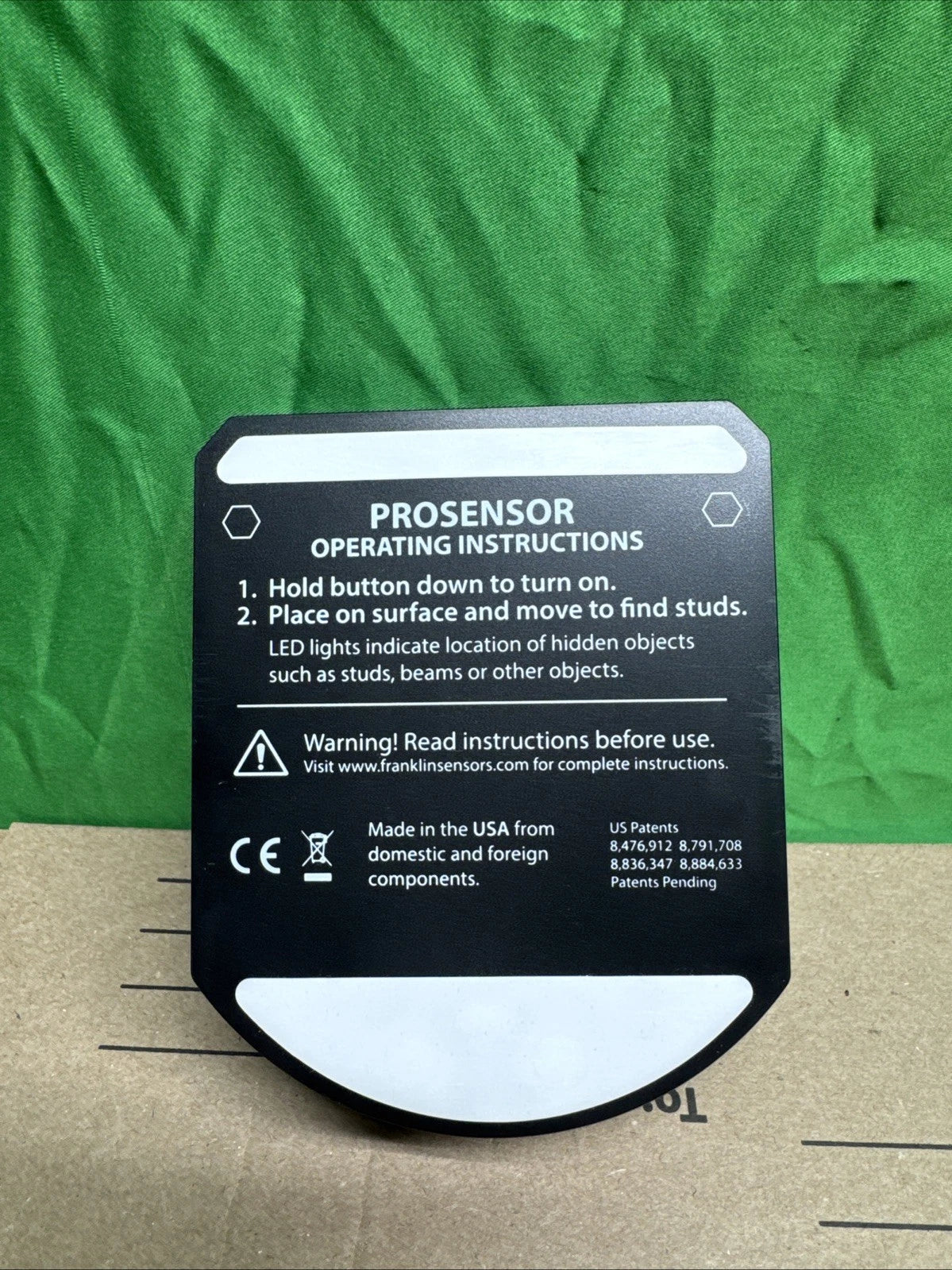 Franklin Sensors Prosensor Stud Finder NOB