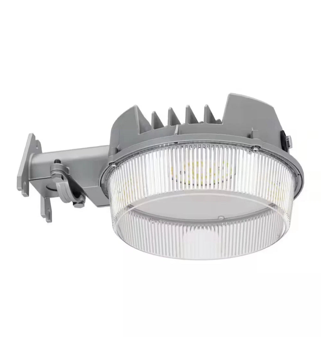 HALO ALB 125-Watt Equivalent Integrated LED Gray Dusk to Dawn Area Light, 4000K