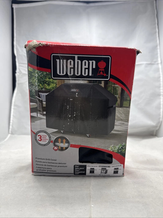 Weber Premium Grill Cover #7757 for Genesis 300 Series Grills- NOB