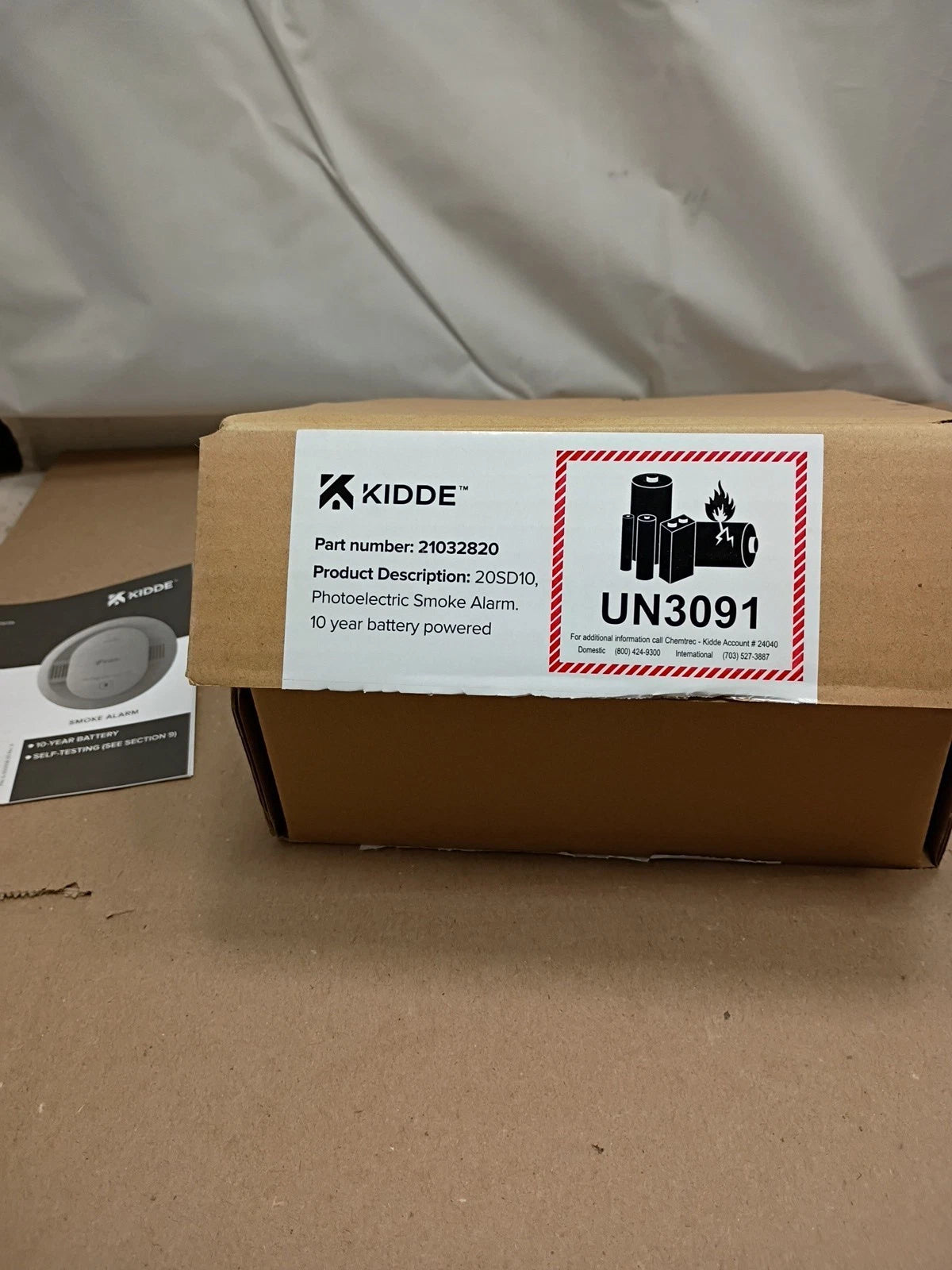 kidde smoke and carbon monoxide Part# 21032820 Open Box