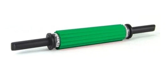 TheraBand Roller Massager +, Portable Muscle Rolling Stick with Retractable