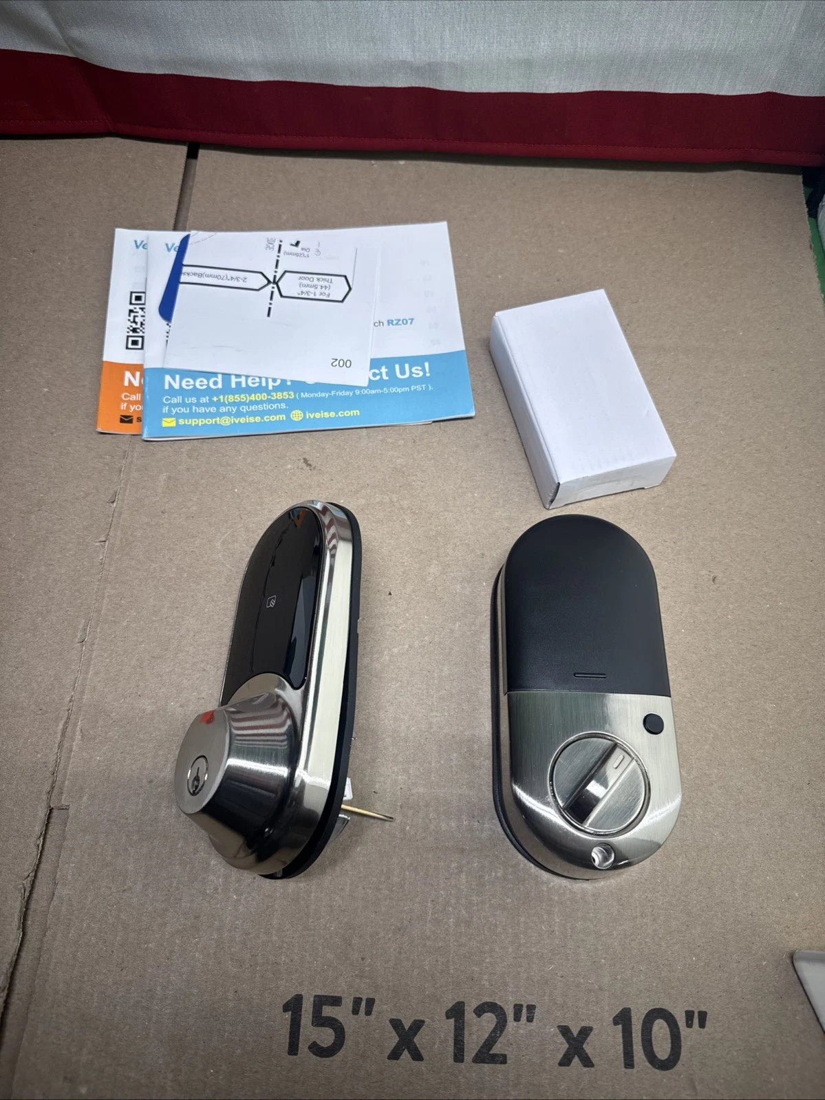 Veise RZ07 Smart Lock App, FingerPrint, Password, Physical Key