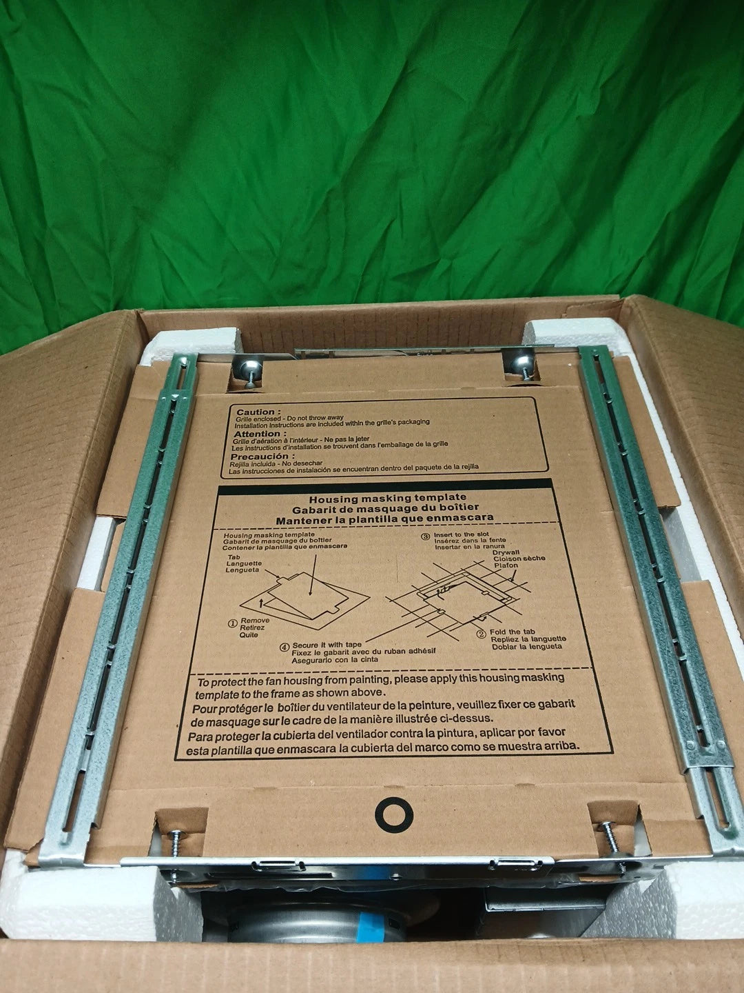 Panasonic FV-0511VQC1 110 CFM 0.3 Sone Ceiling Mounted Exhaust NEW OPEN BOX.
