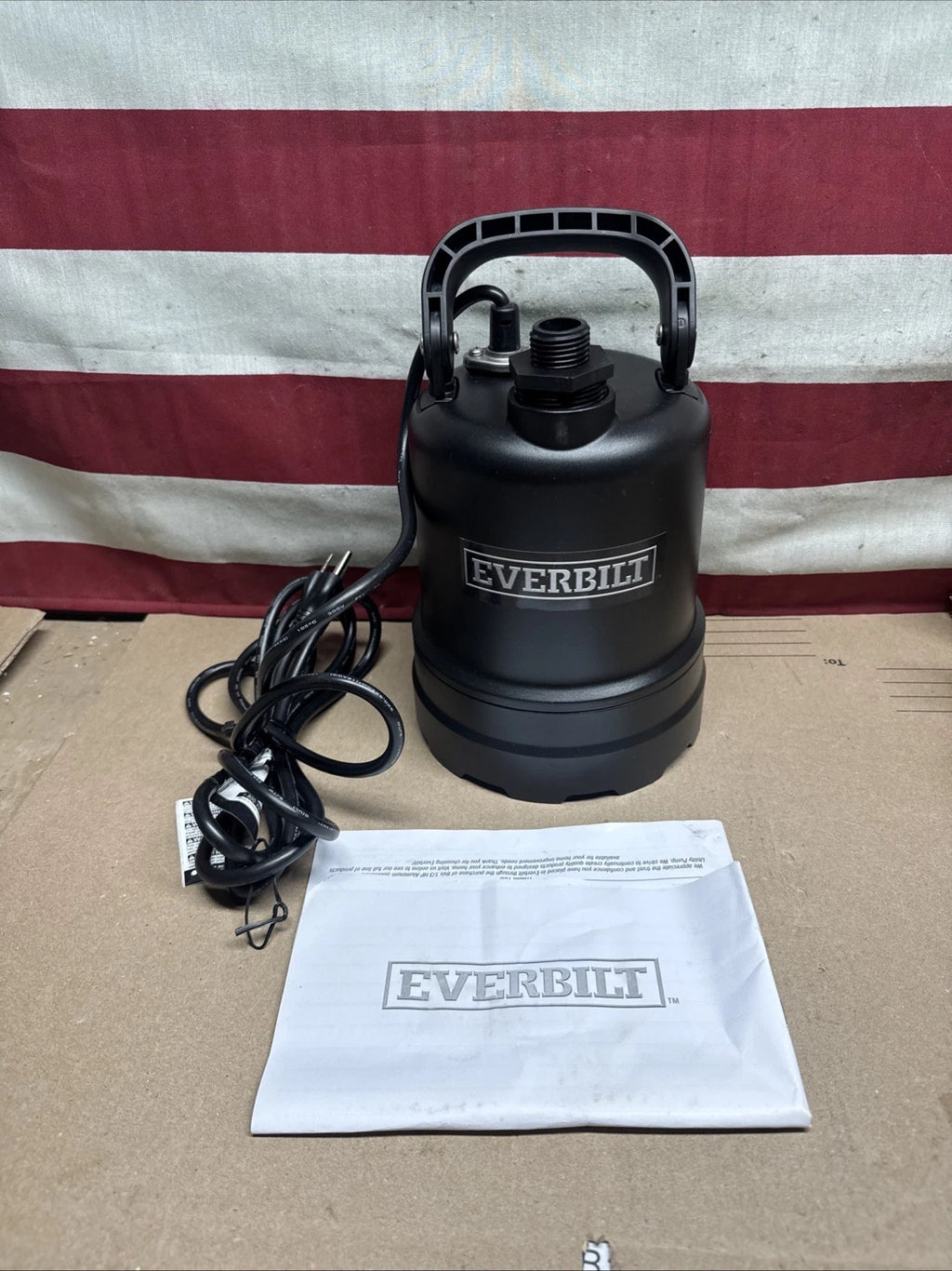 Everbilt 1/3 HP Submersible Aluminum Utility Pump