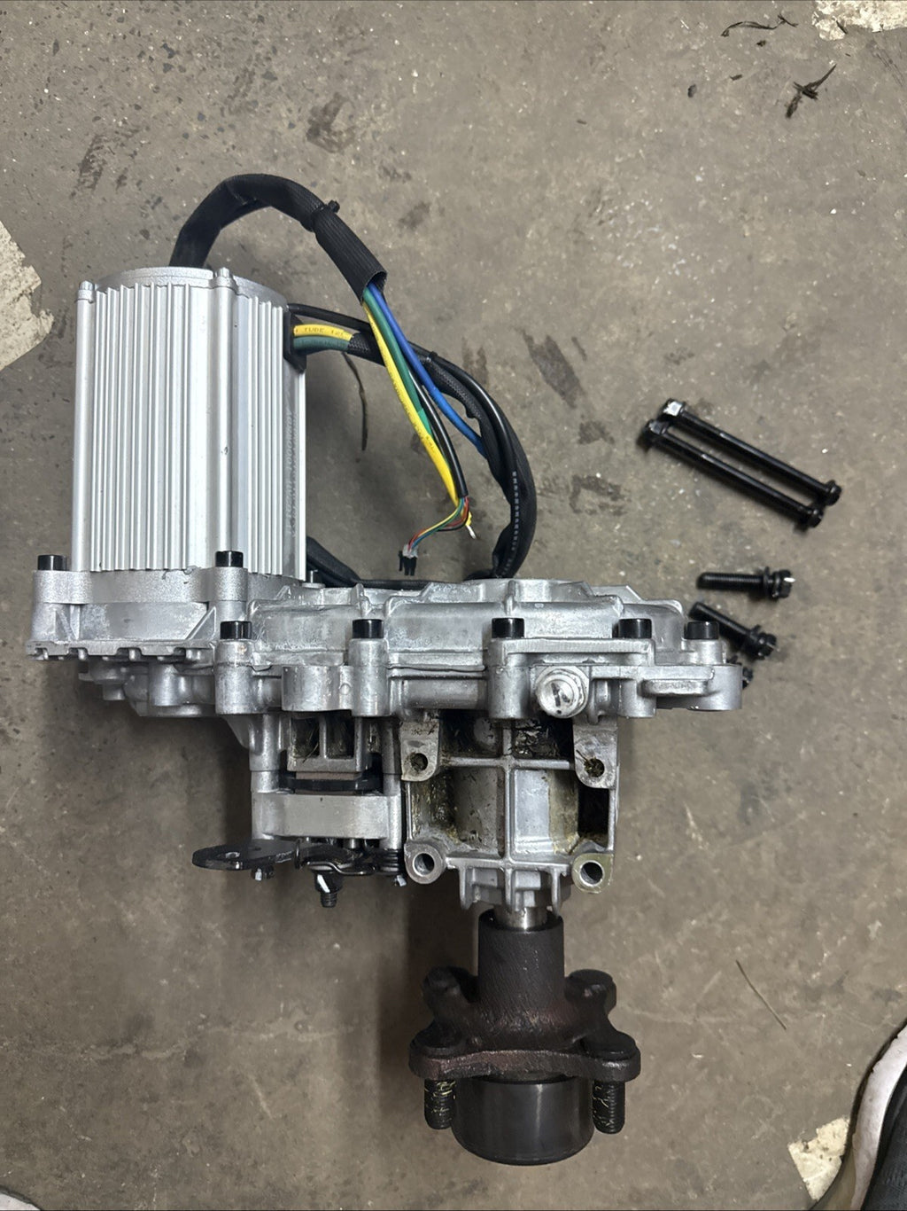 Left Drive Motor & Transaxle Assy. for Ryobi 54" Z54Li & Z42Li L80v Zero Turn