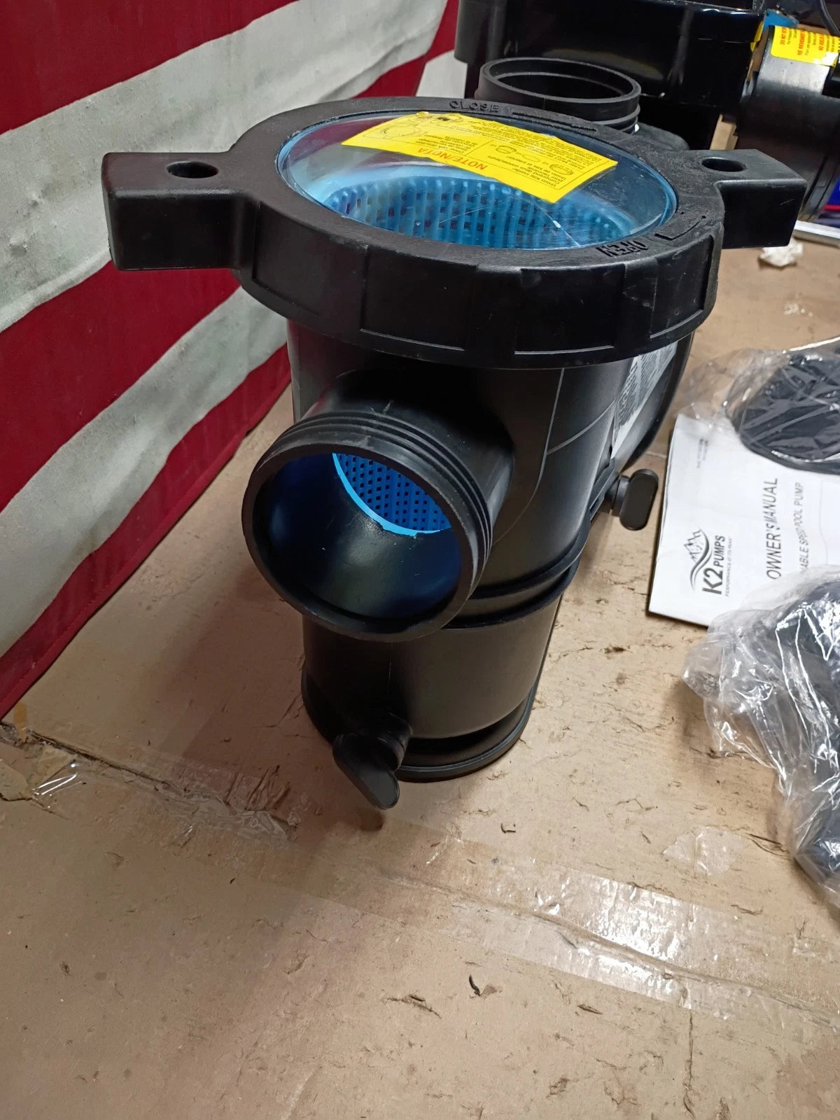 K2 Pumps Pool Pump 1.5 Hp Variable Speed 230 Volt Doe & Cec Compliant PARTS ONLY