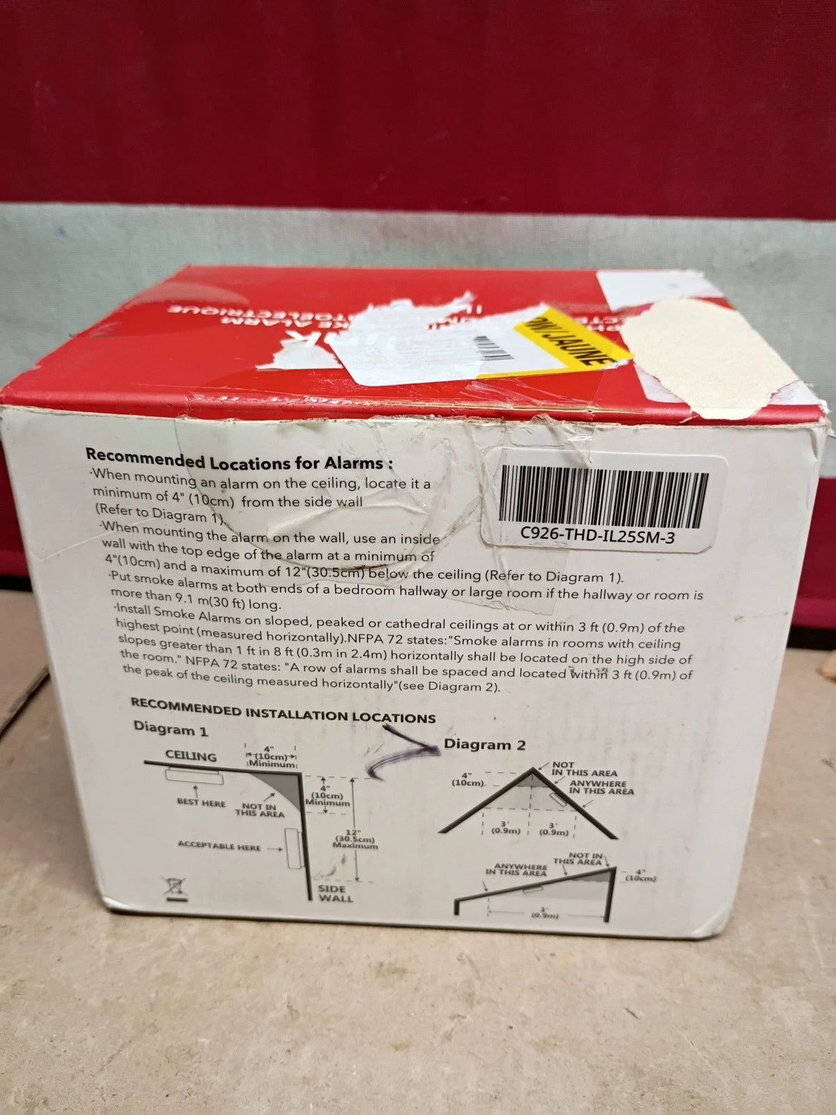 3PK Innolink IL25SM Smoke Alarm OB