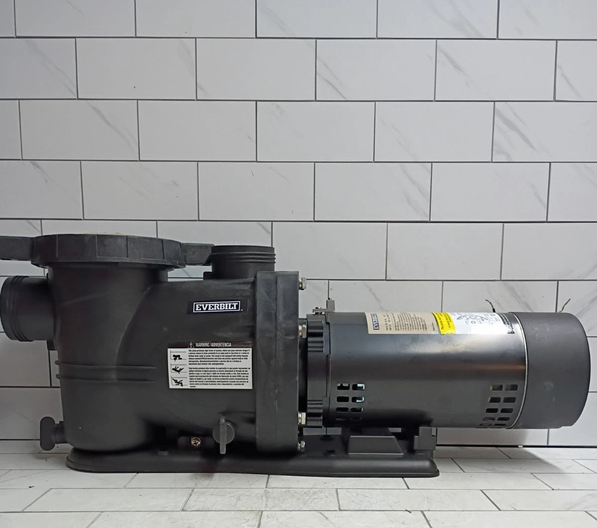 Everbilt SPP10002-2SP 1 HP 2-Speed Pool Pump 230-Volt OPEN BOX