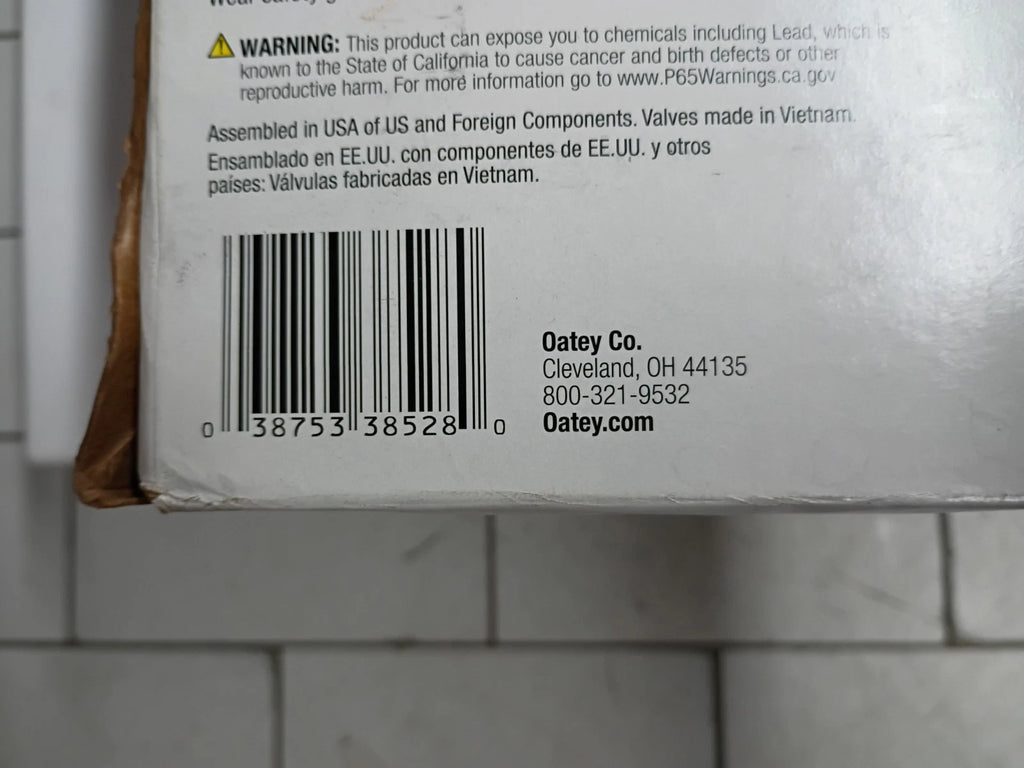 (2 Pack) Oatey Quadtro 38528 Washing Machine Outlet Box With PEX Crimp Valves OB