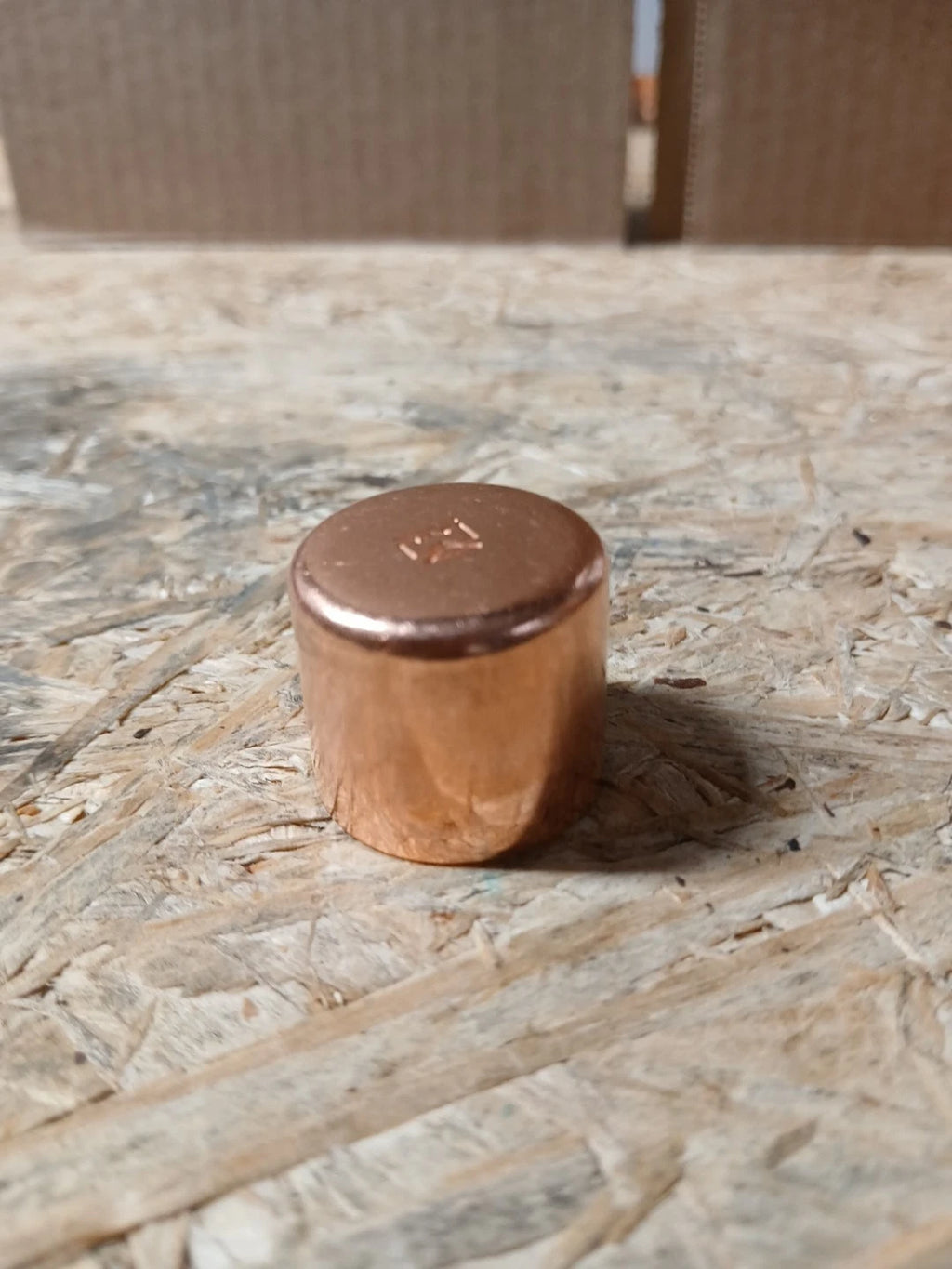 (50-Pk) Everbilt Tube Cap Fitting Pro Pack Copper 3/4" x 3/4" 1002 872 412