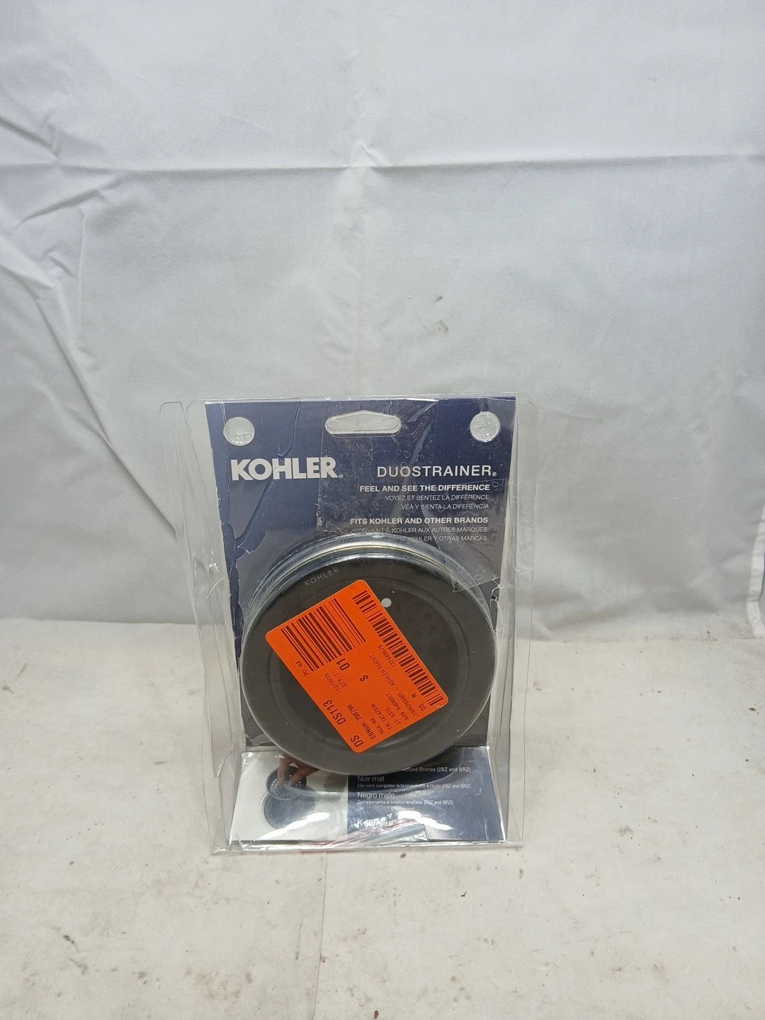 Kohler Duostrainer K-R8799-C-BL 4-1/2 in. Sink Strainer in Matte Black