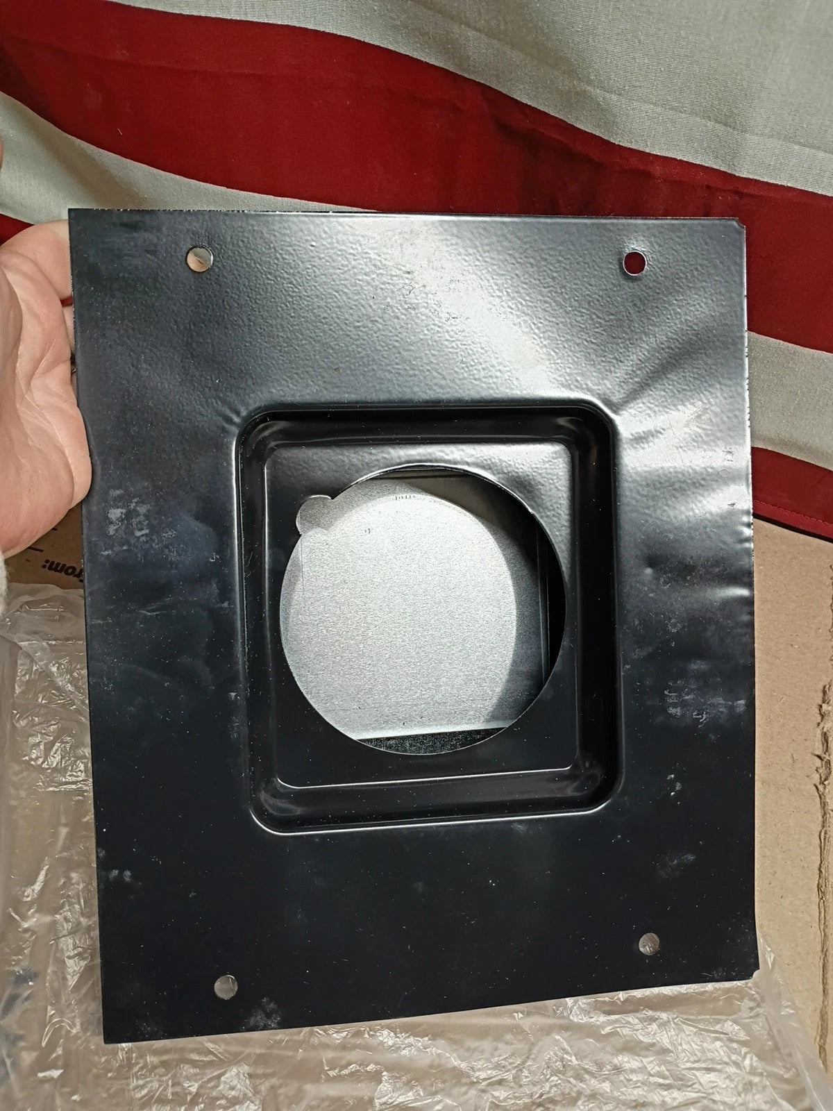 Broan-NuTone Roof Cap - Black (636) For Fans With 3"-4" Duct
