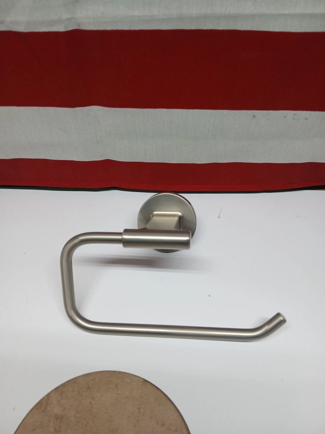 PfisterCapistrano Wall Mounted Towel Ring in Spot Defense Brushed Nickel