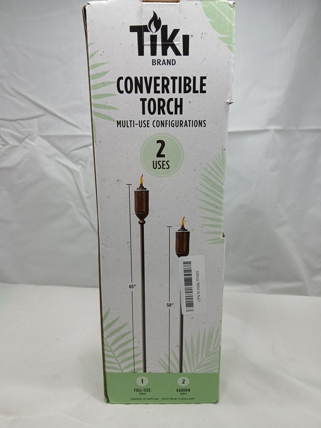 TIKI Brand Metal Torch for Outdoor Patio, Lawn and Garden, Cabos Copper New