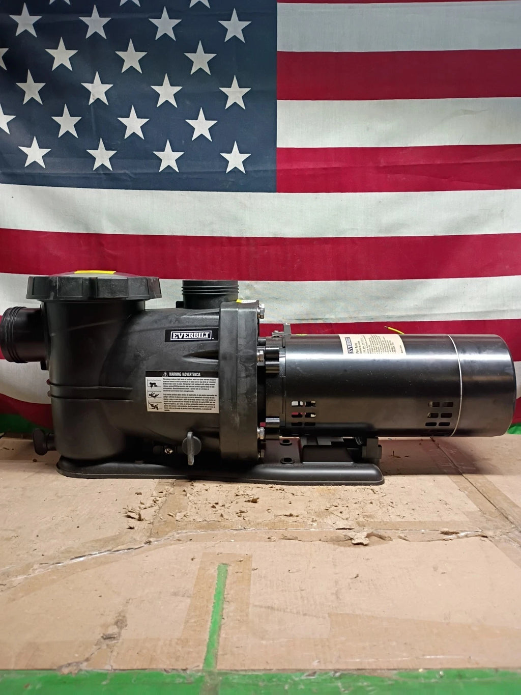 Everbilt 1 HP Pool Pump InGround 2 Speed 230V (Model SPP10002-2SP) OPEN BOX