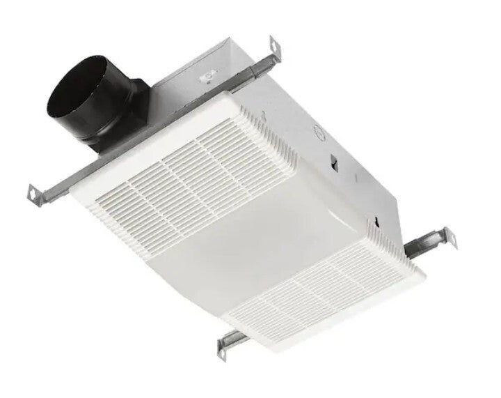 BROAN 765H80L 80 CFM Ceiling Bathroom Exhaust Fan w/ Light and 1300-Watt Heater