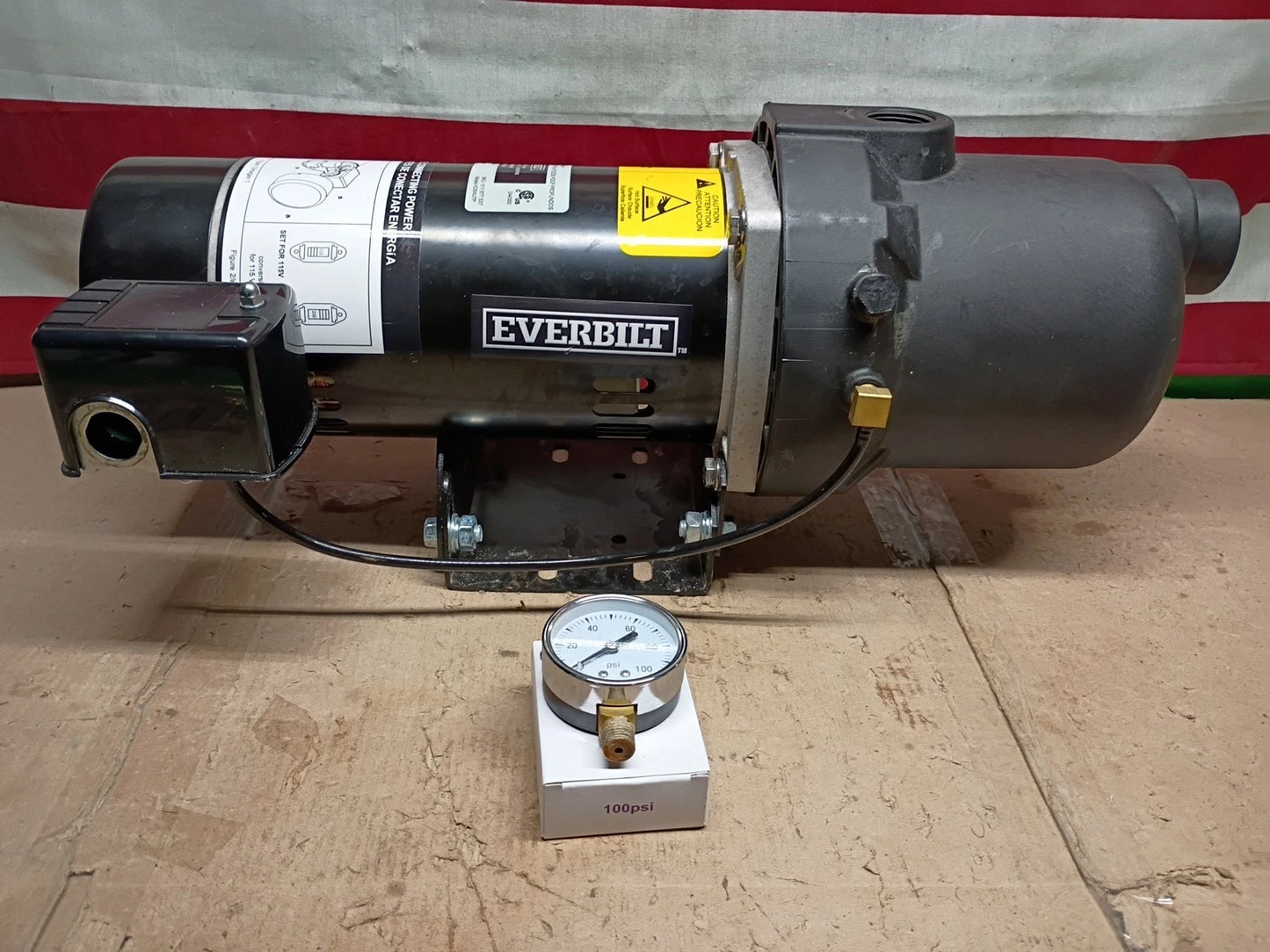 Everbilt Shallow Well Jet Pump Plastic 3/4HP HDSWJ7P ***PARTS ONLY***