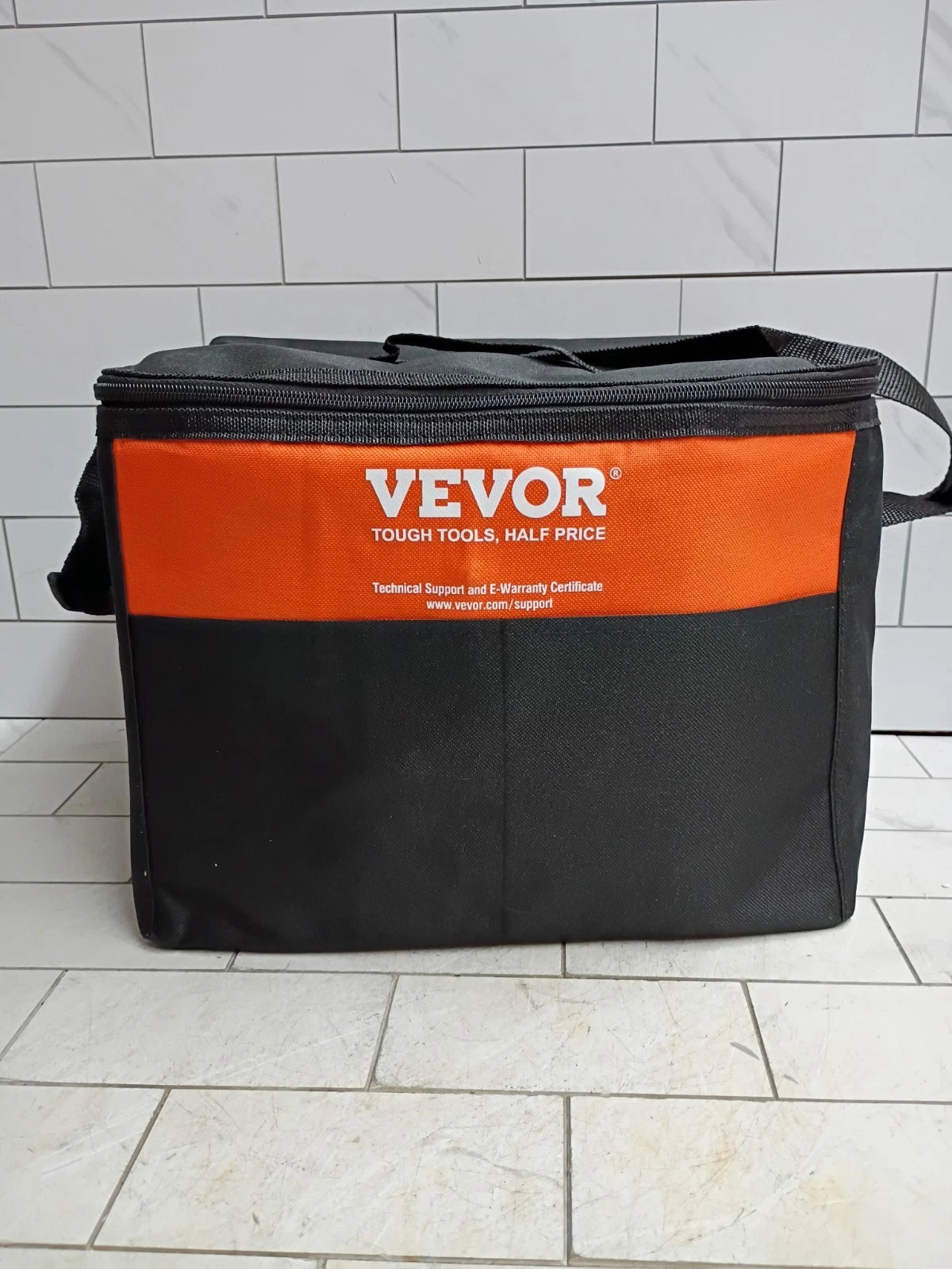 VEVOR AC Vacuum Pump and Gauge Set 1/4 HP Single Stage Manifold Gauge OB