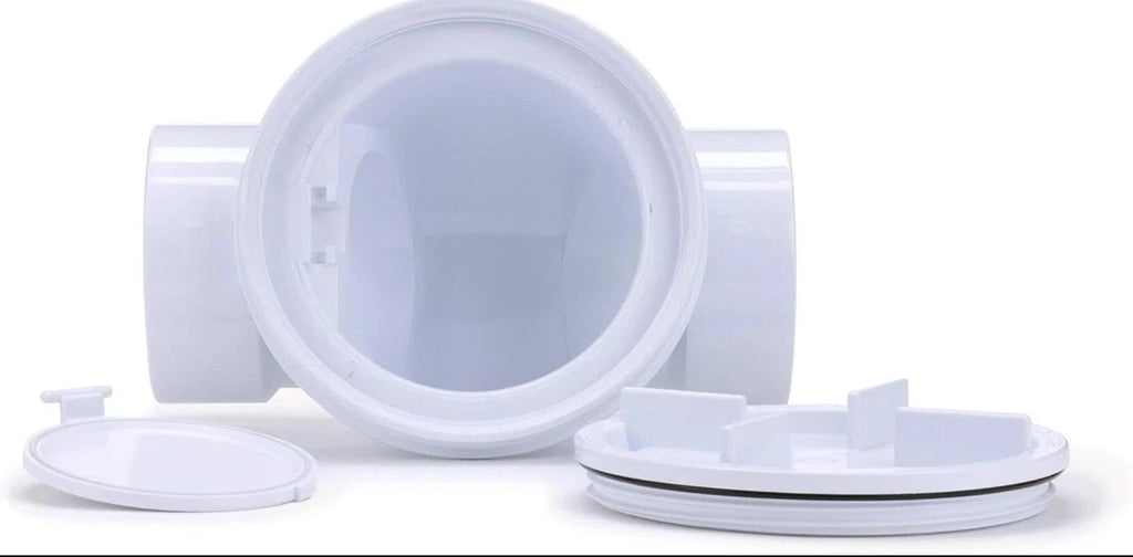 Oatey 4 In. PVC Backwater Valve, Sewage Backflow Preventer waste water backstop