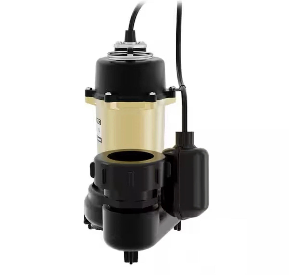 K2 Pumps 3/4HP Heavy-Duty Cast Iron Effluent Septic Pump W/ Tethered Switch NEW