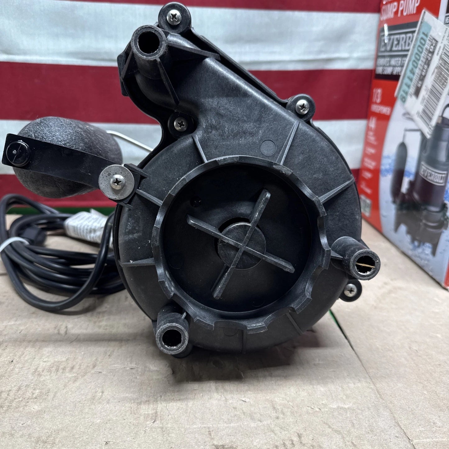 Everbilt 1/3 HP Cast Iron Submersible Sump Pump HDS30 NOB