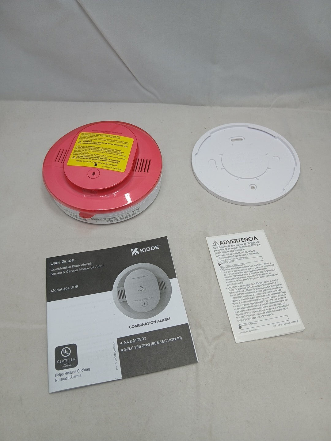 Kidde Detect 30CUDR / 21032830 Combination Smoke & Carbon Monoxide Alarm, White