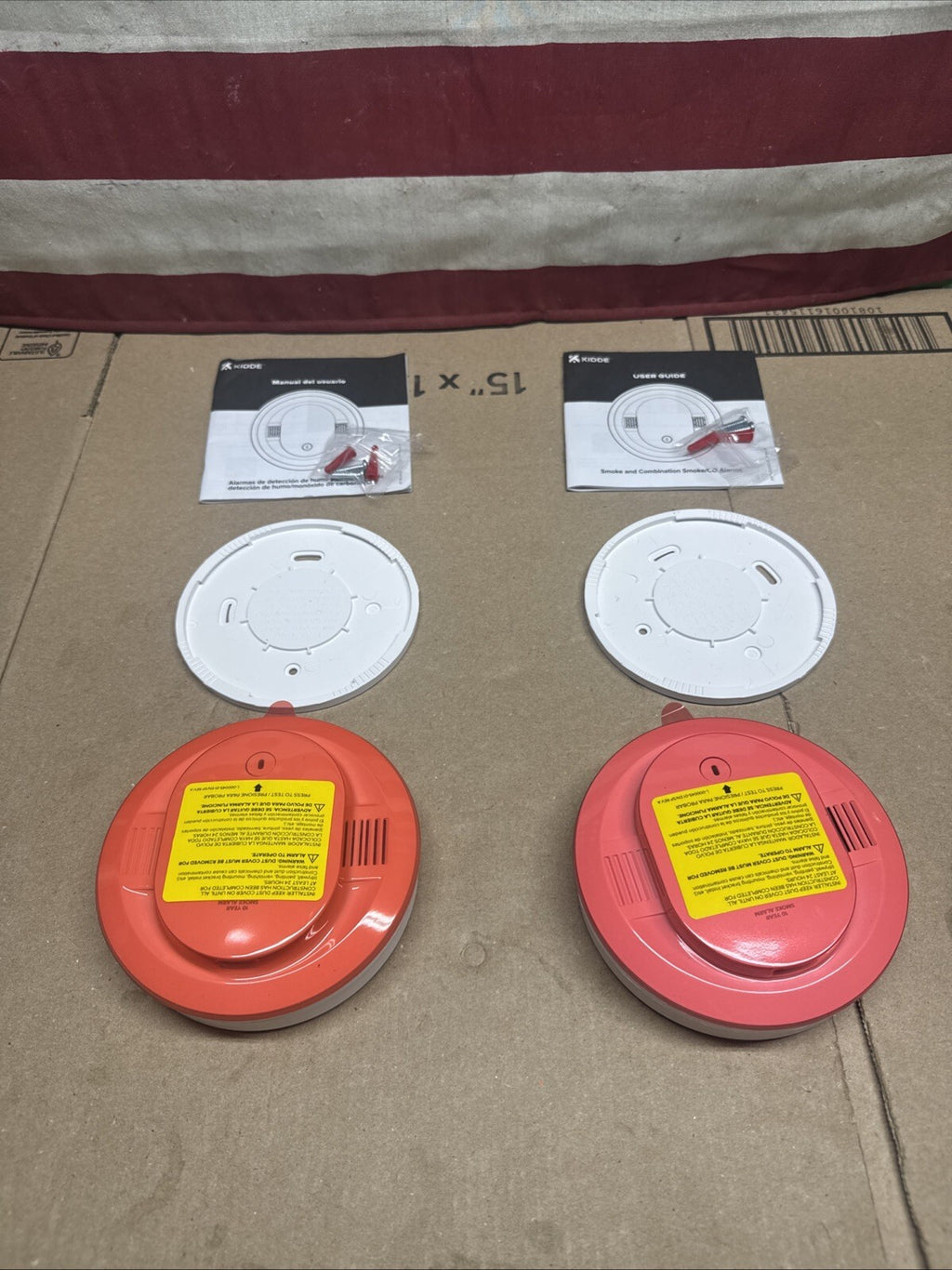 2PK Kidde 20SD10 10-Year Battery PoweredDetect Smoke Alarm w/PhotoelectricSensor