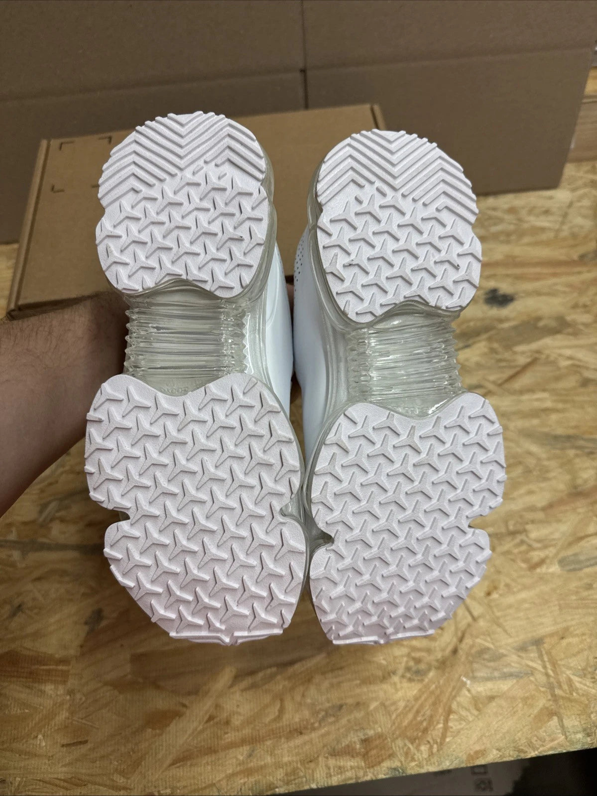 Lucky step women’s air cushion fashion sneakers breathable comfortable Size 7