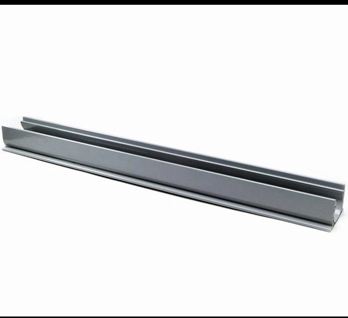 6-PK NDS 400 - 4 in. x 4 ft. PVC Speed-D Channel Drain, Gray open box