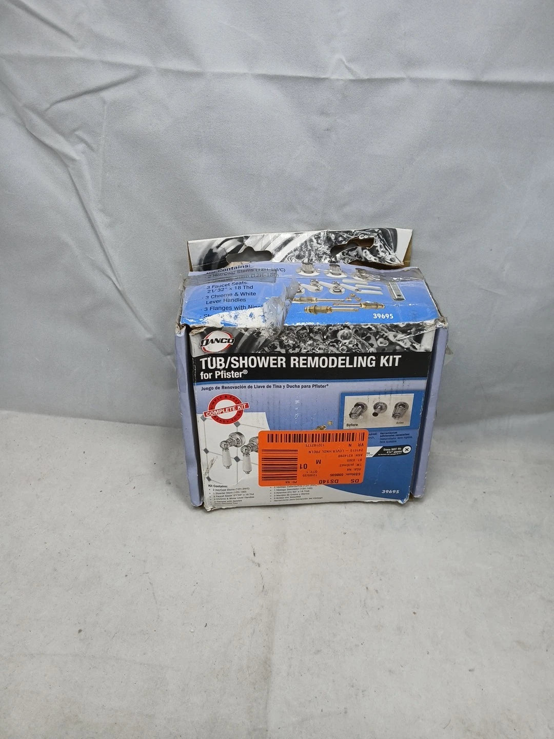 Danco Tub/Shower Remodeling Kit for Pfister - Porcelain Lever 39695