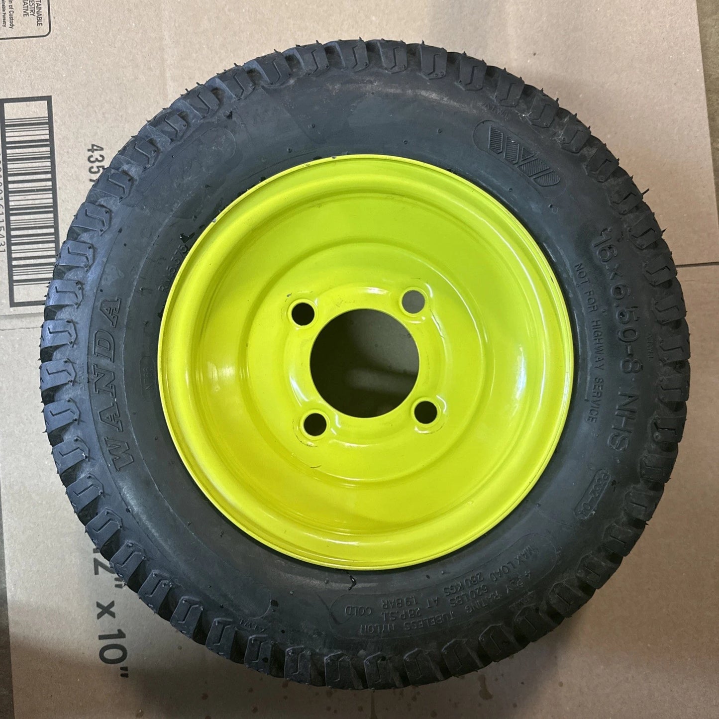 Rear Wheel And Tire For Ryobi Z30Li 80V Zero Turn Lawn Mower NEW