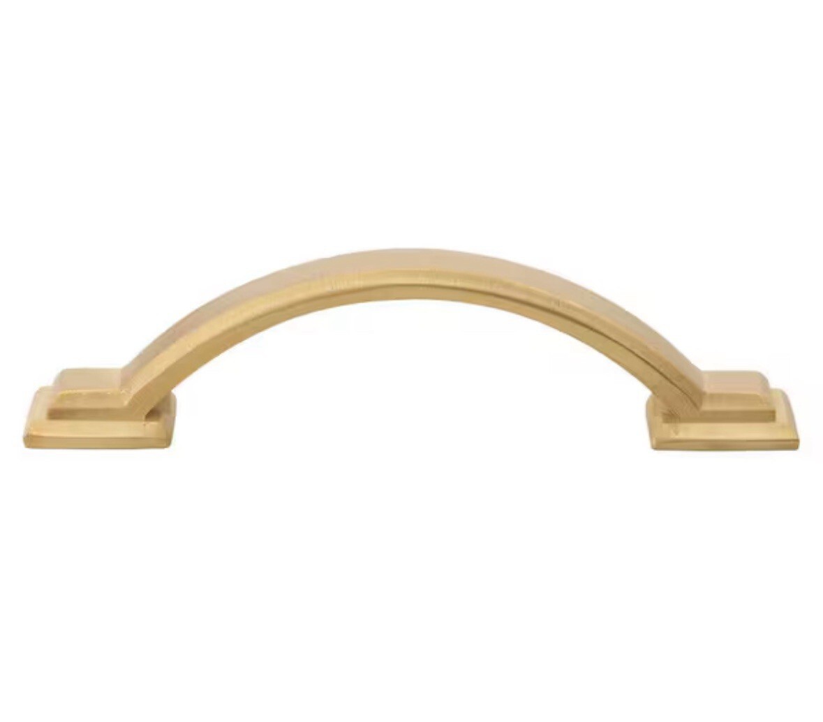 Lot Of 5 GlideRite 3 in. Satin Gold Arched Square Cabinet Pull (10PK Each)