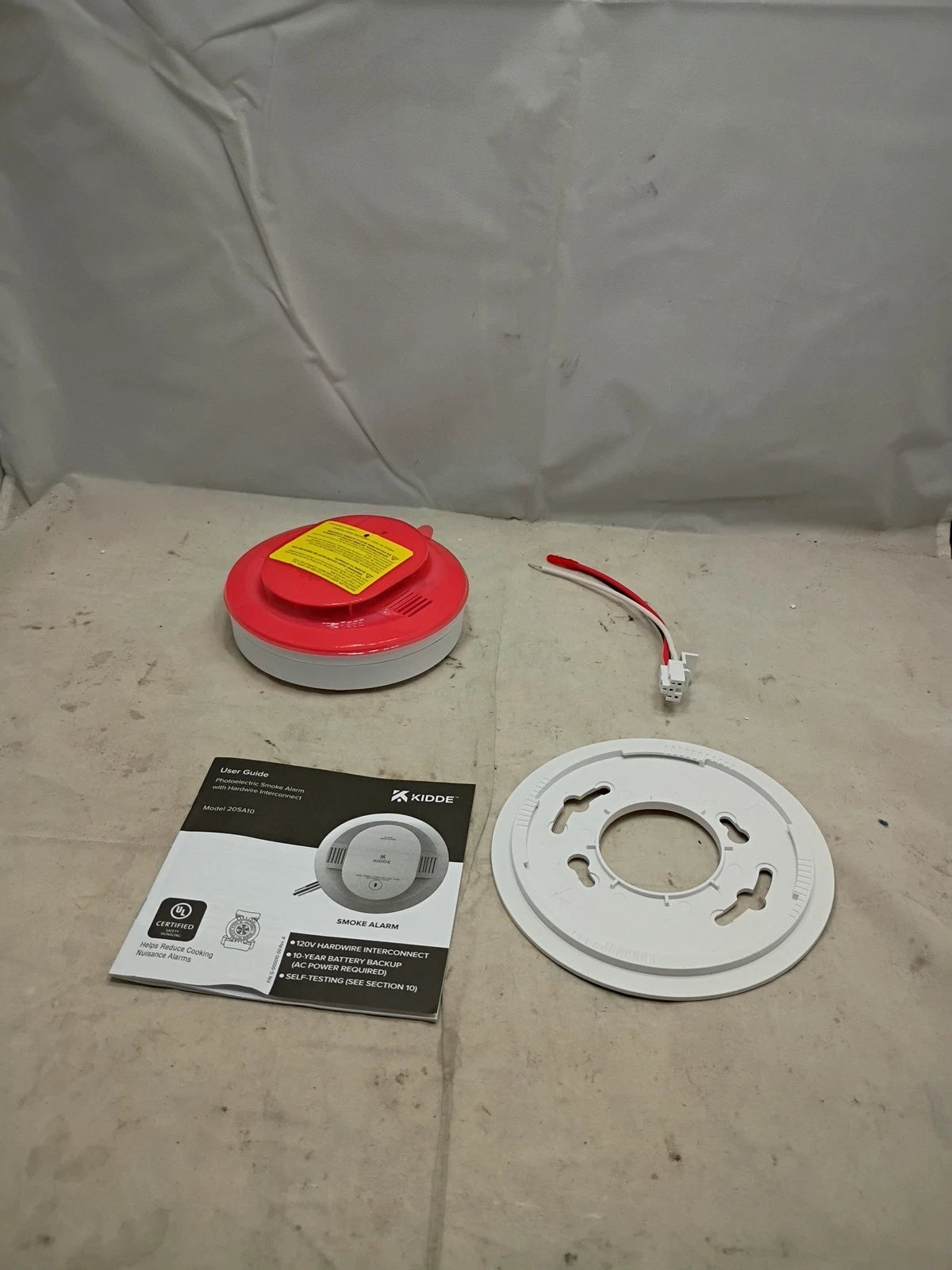Kidde 20SA10 Hardwired Smoke Detector, 10-Year Battery, Interconnectable
