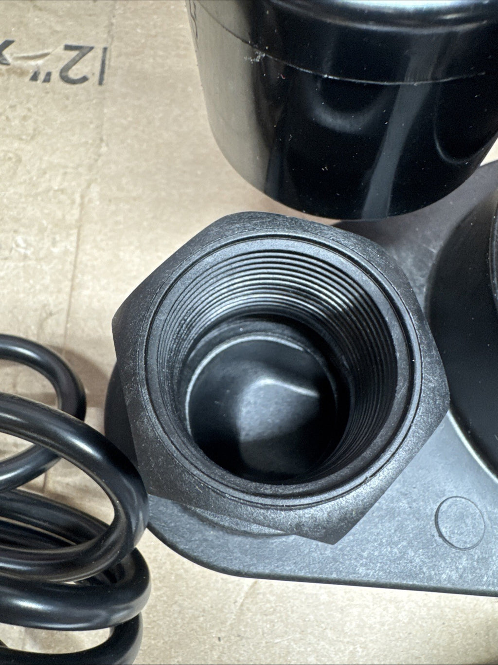 Everbilt HDSP25V 1/4 HP Aluminum Submersible Sump Pump Vertical Switch Open Box.