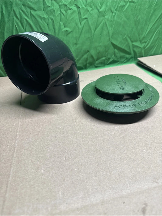 Polyolefin Pop Up Drainage Emitter, UV Inhibitor, 4 In. Center Drive - 422G