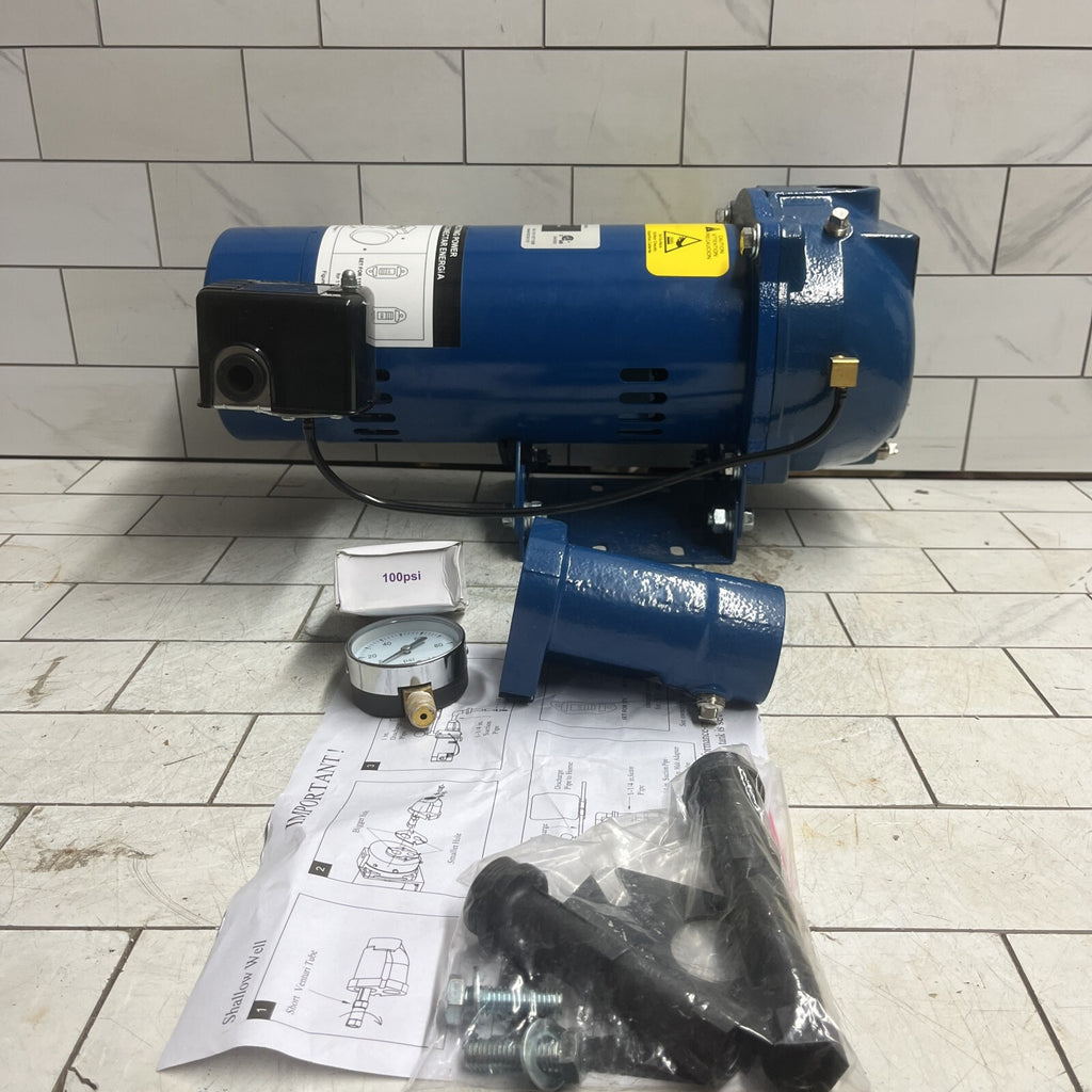 Everbilt HDCWJ10, 1 HP 115/230 Volt Professional Convertible Jet Pump PARTS ONLY