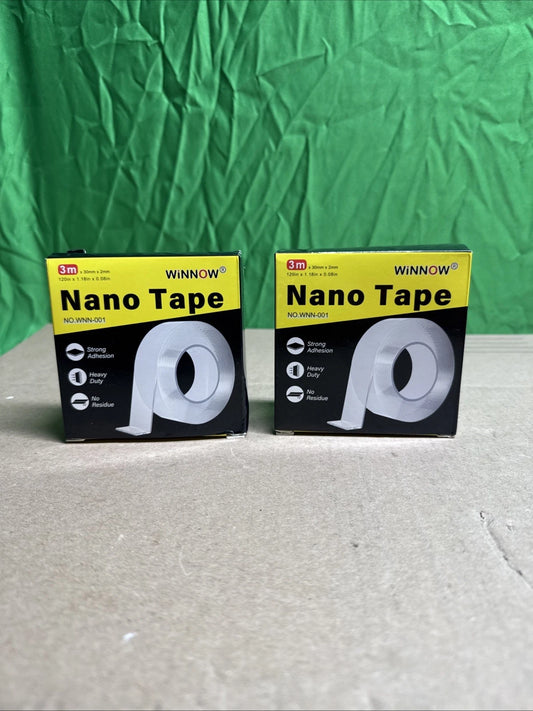 2pack Double Sided Heavy Duty Extra Strong Adhesive Tape-Indoor/Outdoor