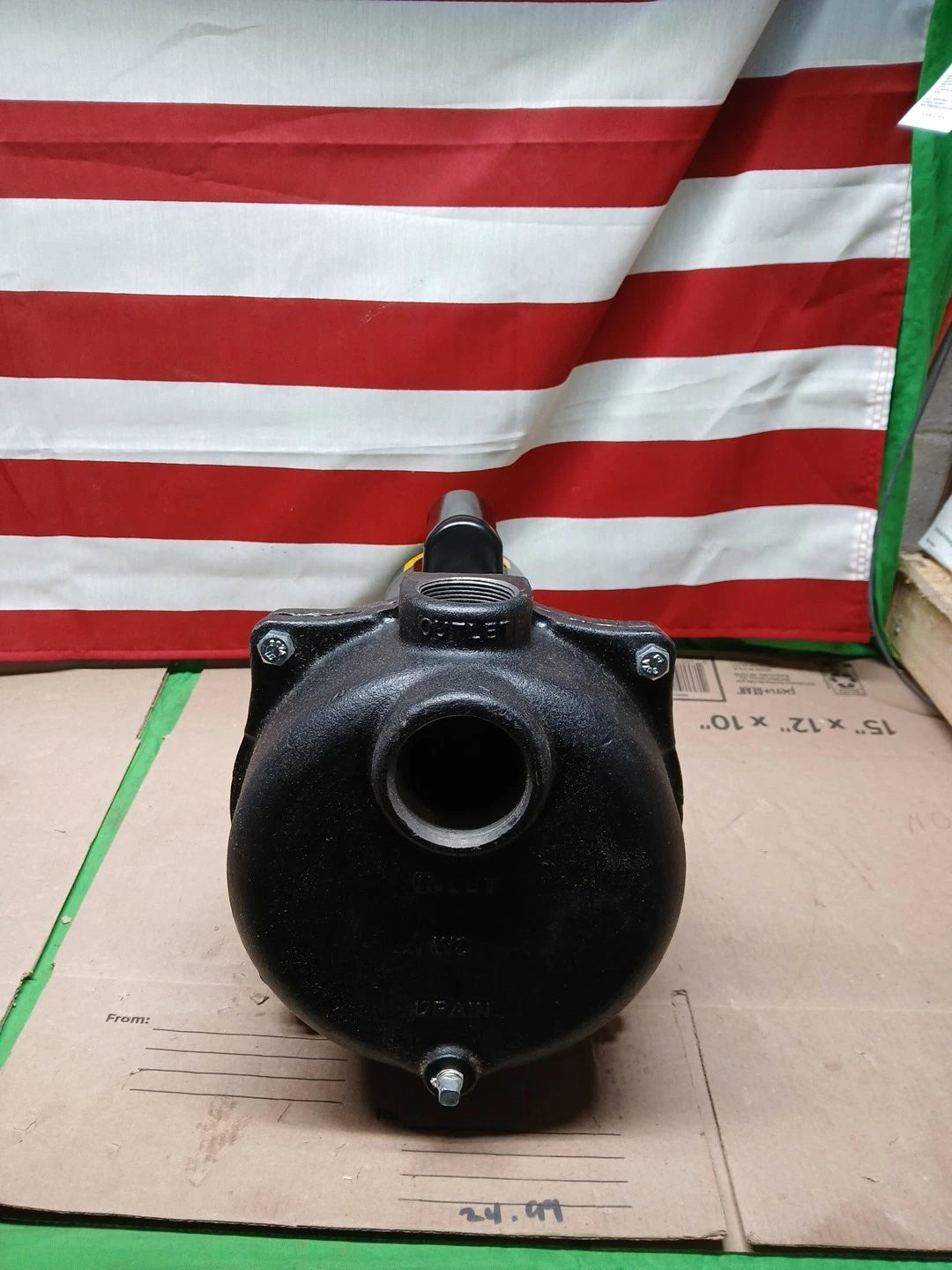 Wayne 2 HP Permanent Lawn Sprinkler Pump New-Open Box.