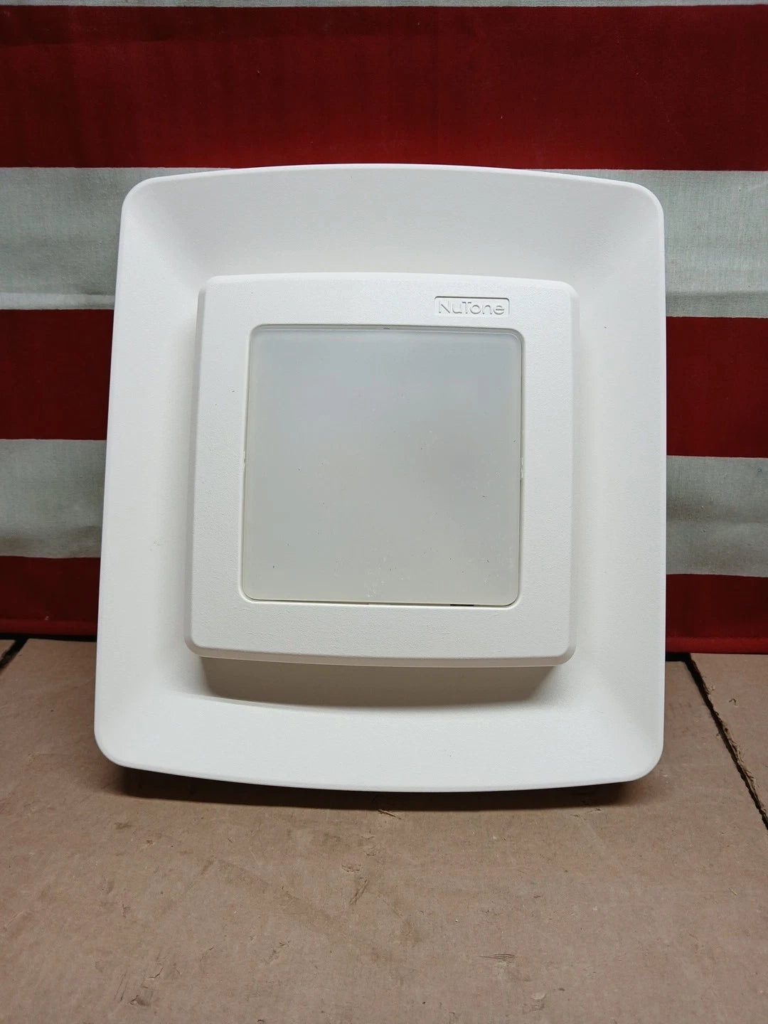 Broan NuTone Bathroom Fan Replacement Cover with Light FG500N in White
