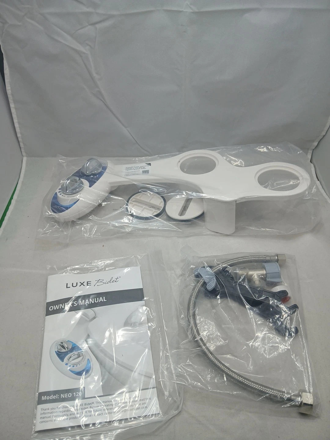 Luxe Bidet Neo 120 Self Cleaning Nozzle Fresh Water Non-Electric OB