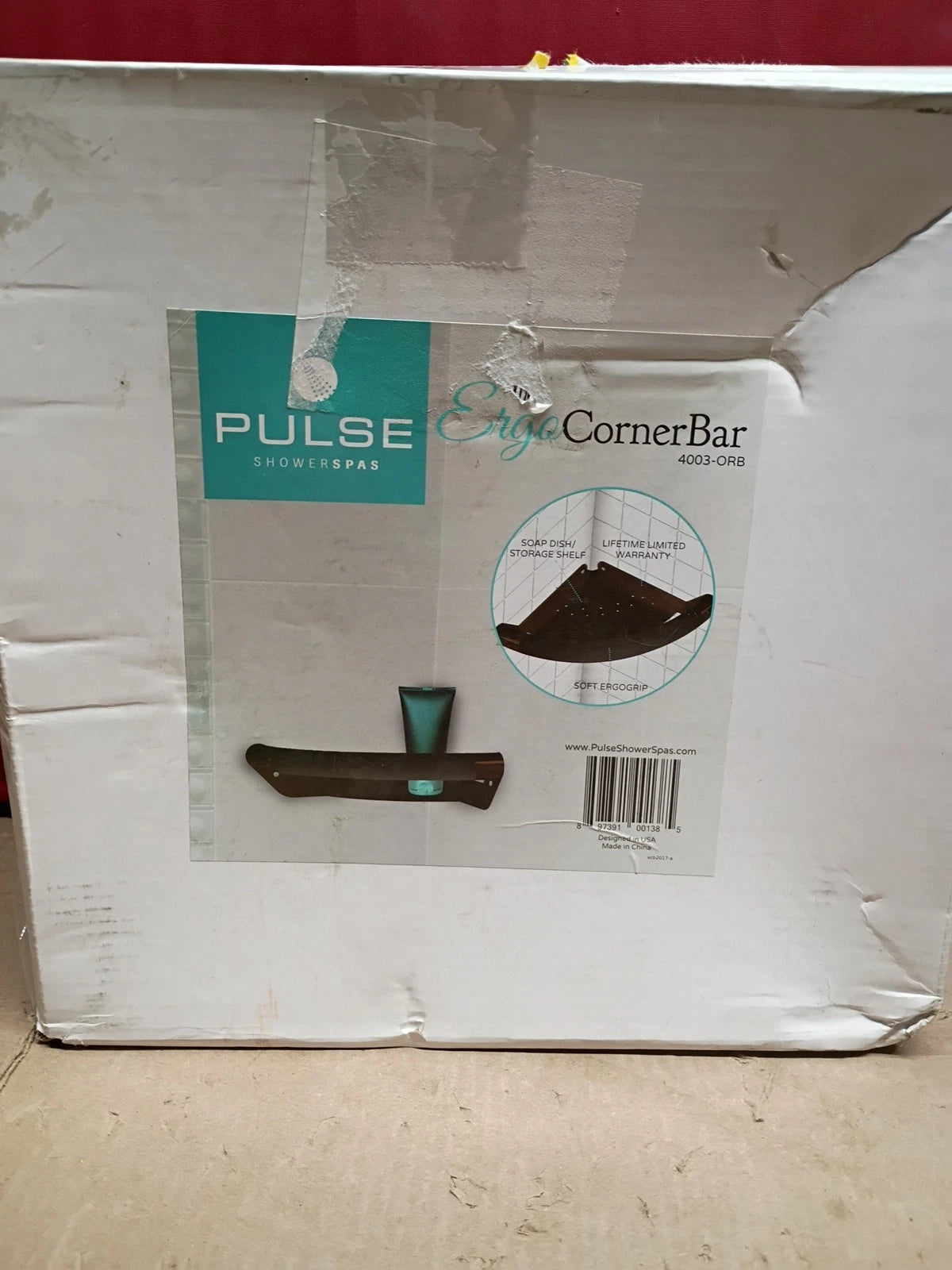 Pulse 4003 Ergo Corner Bar oil Rubbed Bronze