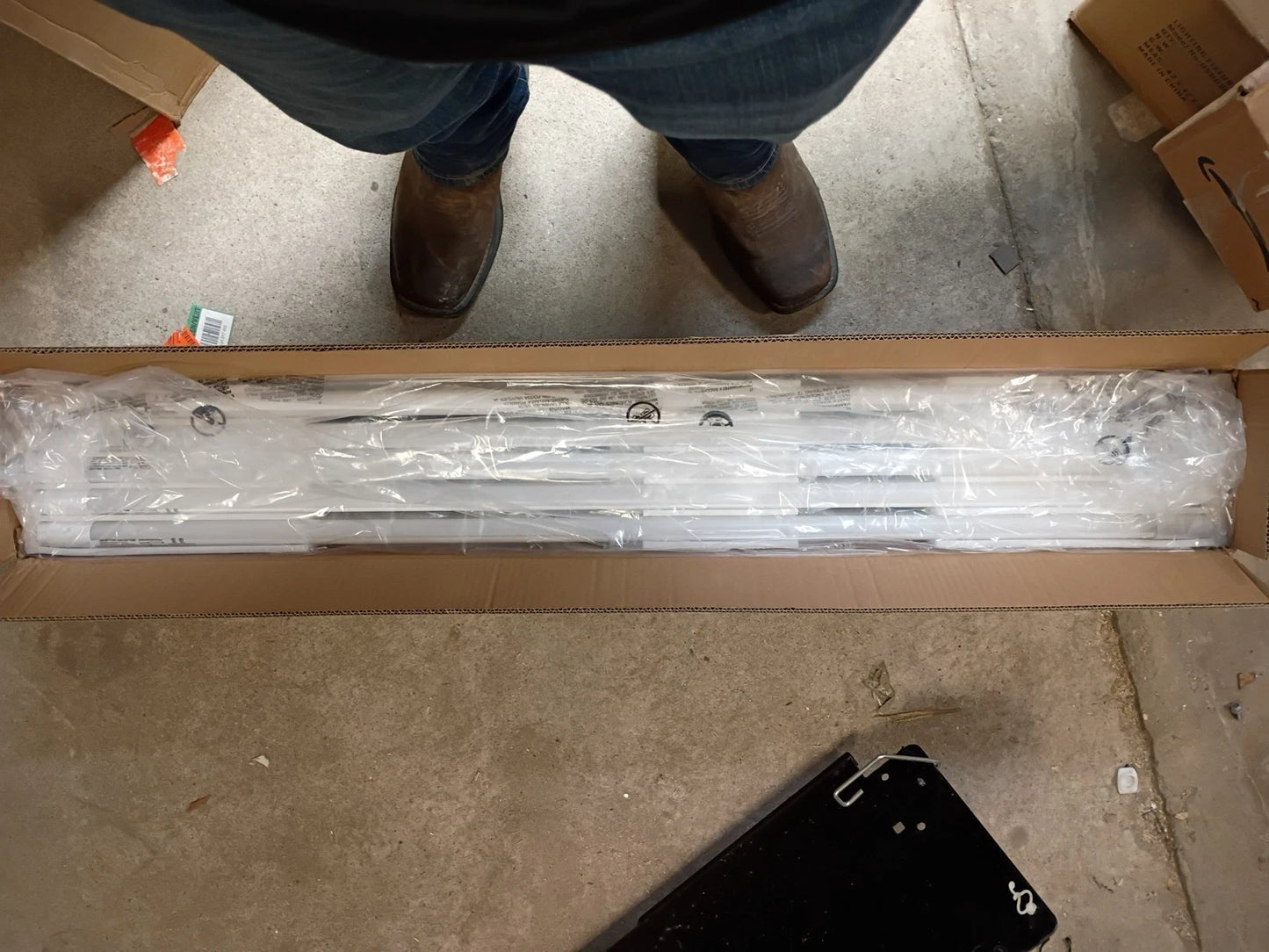 Hykolity 20 Pack 4ft T8 Led Glass Tube 18w, Frosted, 5000k Type AB Dual Mode OB